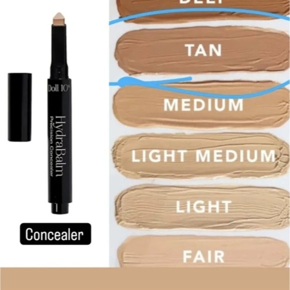 Doll 10 Beauty HydraBalm Precision Cream‎ Concealer Stick Tan Cruelty Free NEW